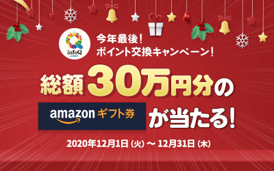 総額30万円分のAmazonギフト券当たる！今年最後のポイント交換キャンペーン！