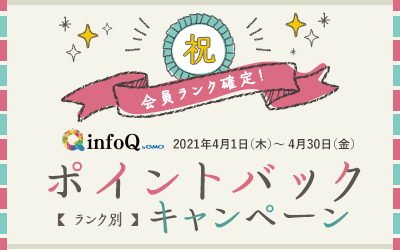 ★祝★会員ランク確定　ランク別ポイントバックキャンペーン