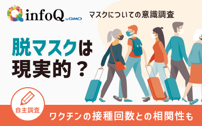 【調査結果】脱マスクは現実的？ワクチンの接種回数との相関性も