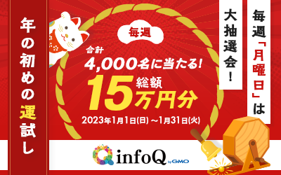 年の初めの運試し♪ \総額15万円分/ 毎週「月曜日」は大抽選会！