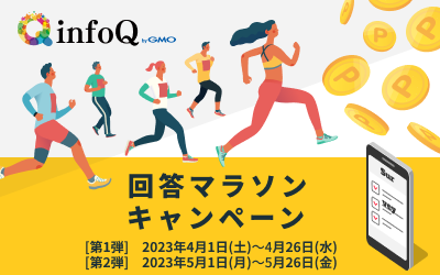 【第2弾】回答マラソンキャンペーン♪完走すると抽選でポイントゲット！