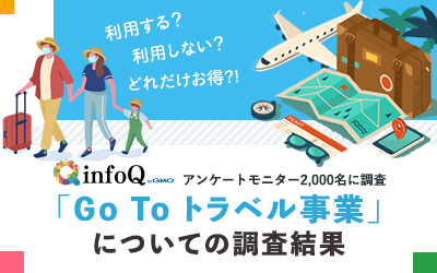 Go To トラベルの利用についての調査結果