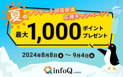 夏のアンケート回答促進応援キャンペーン！