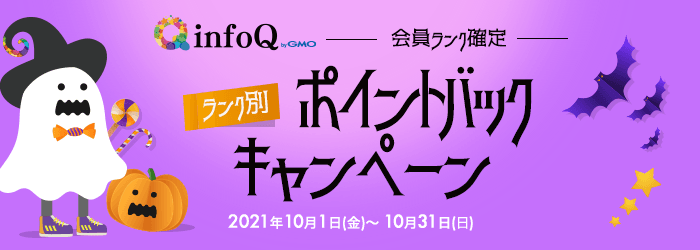 10月ランク別ポイントバックキャンペーン