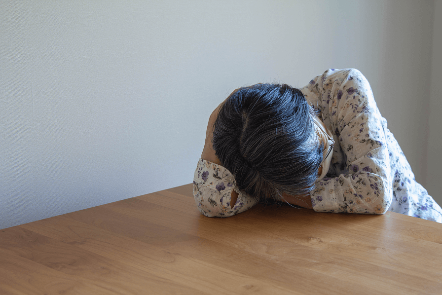 諦めた無力な人